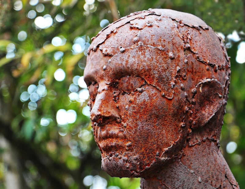 Leaf Veins Sculpture